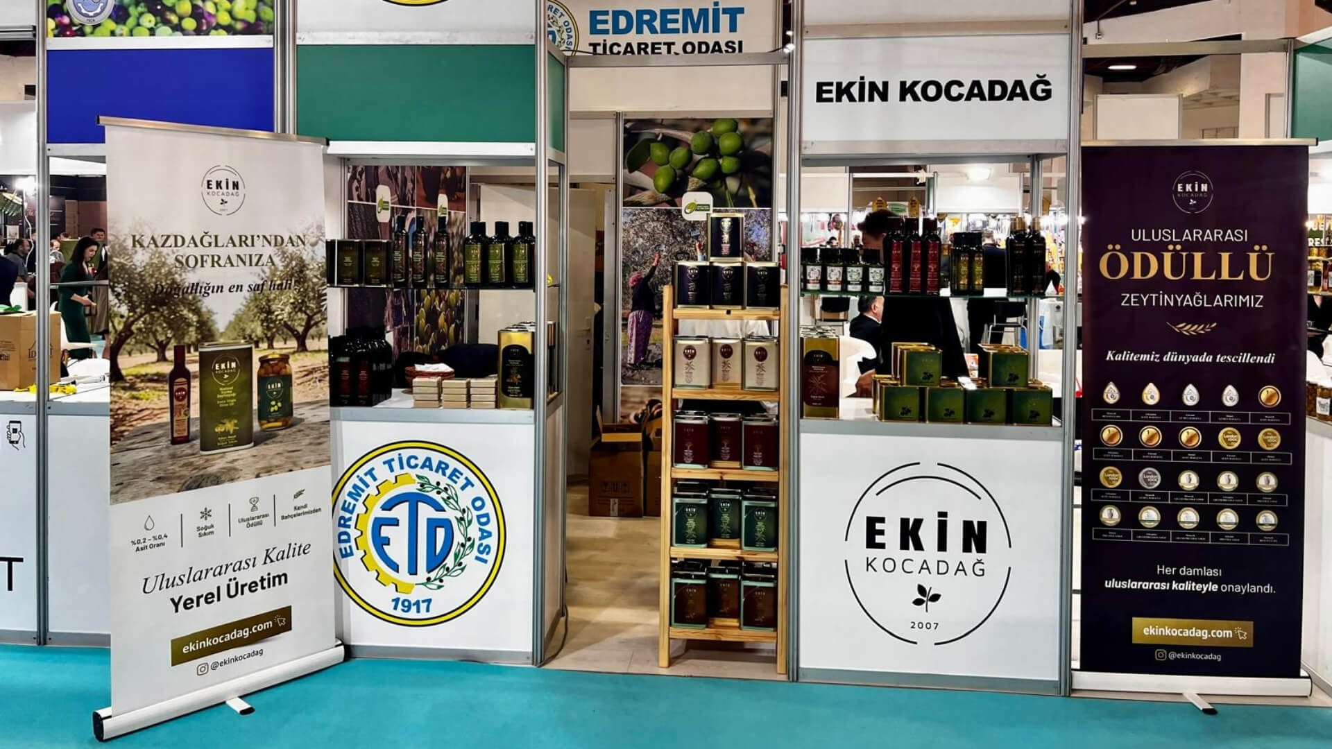 Ekin Kocadağ, Antalya Yörex 2026’da Zeytinyağı Severlerle Buluştu