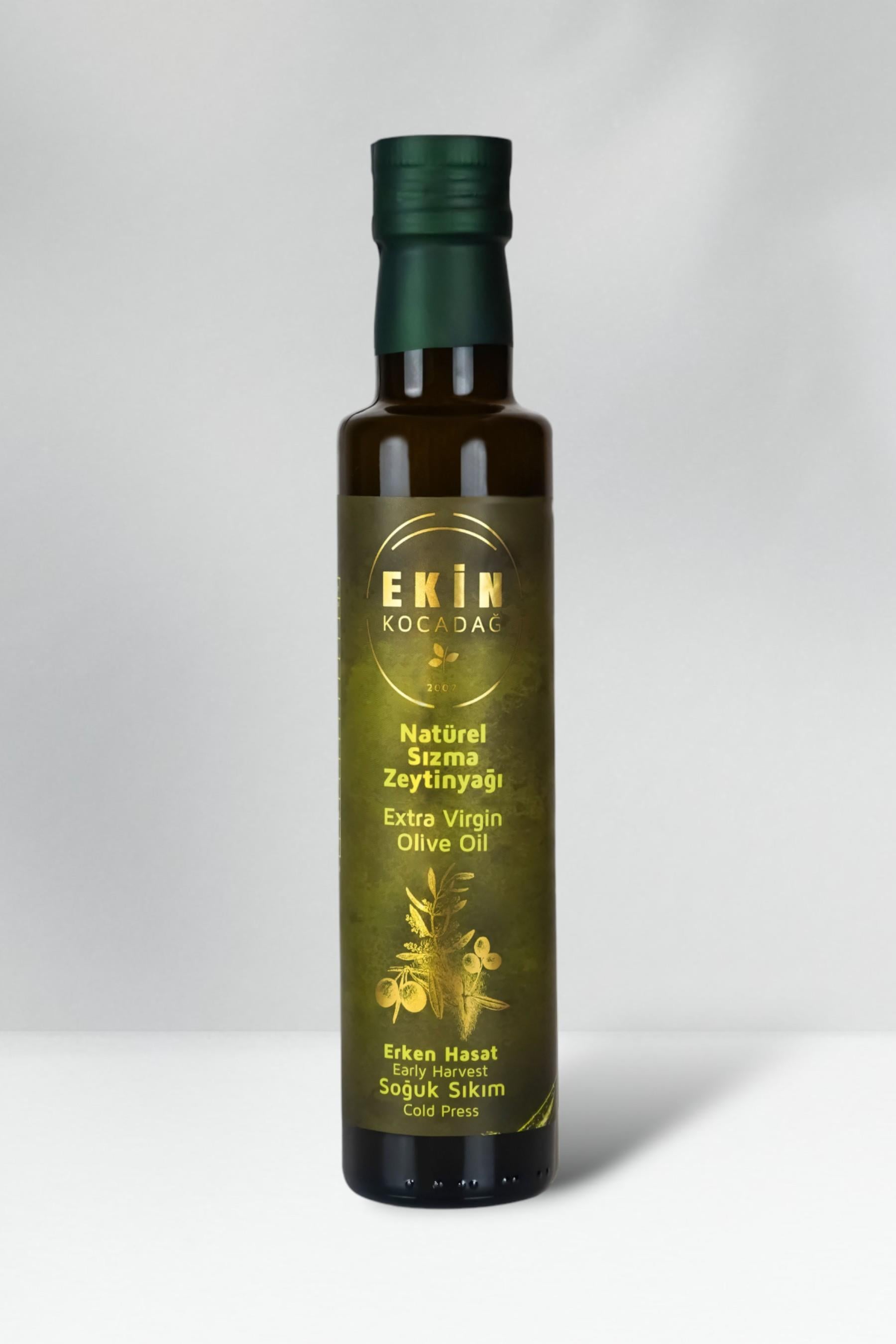 Erken Hasat Soğuk Sıkım Naturel Sızma Zeytinyağı 250ml