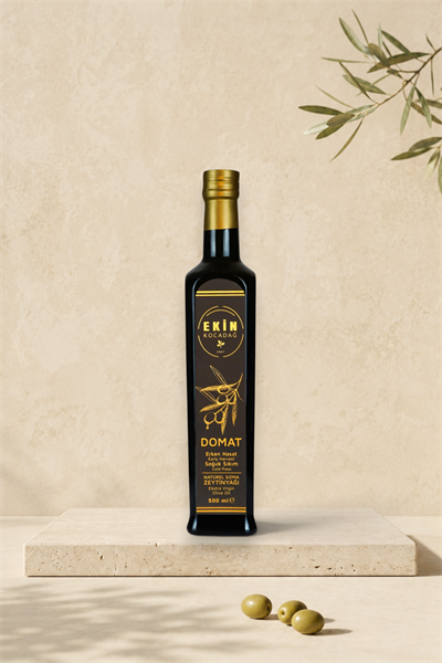 Domat Soğuk Sıkım Erken Hasat Zeytinyağı 500ml