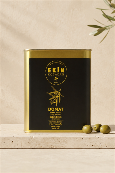 Domat Soğuk Sıkım Erken Hasat Zeytinyağı 2lt