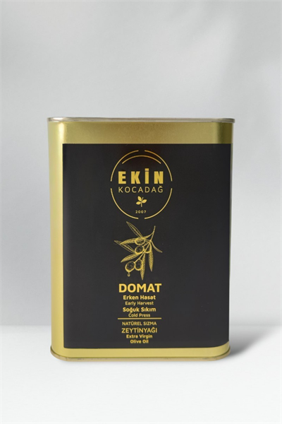 Domat Soğuk Sıkım Erken Hasat Zeytinyağı 2lt