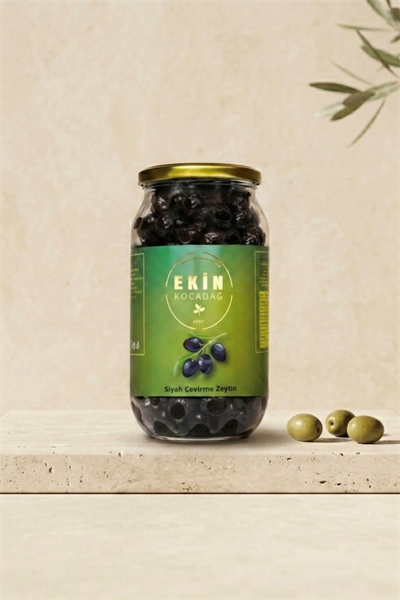 Edremit Siyah Çevirme Zeytin 650gr