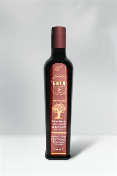 Memecik Olgun Hasat Soğuk Sıkım Naturel Sızma Zeytinyağı 500ml