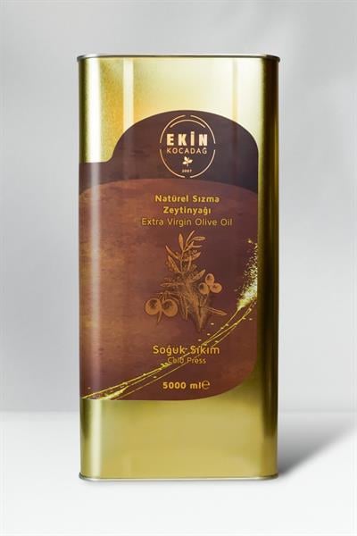 Olgun Hasat Soğuk Sıkım Naturel Sızma Zeytinyağı 5lt