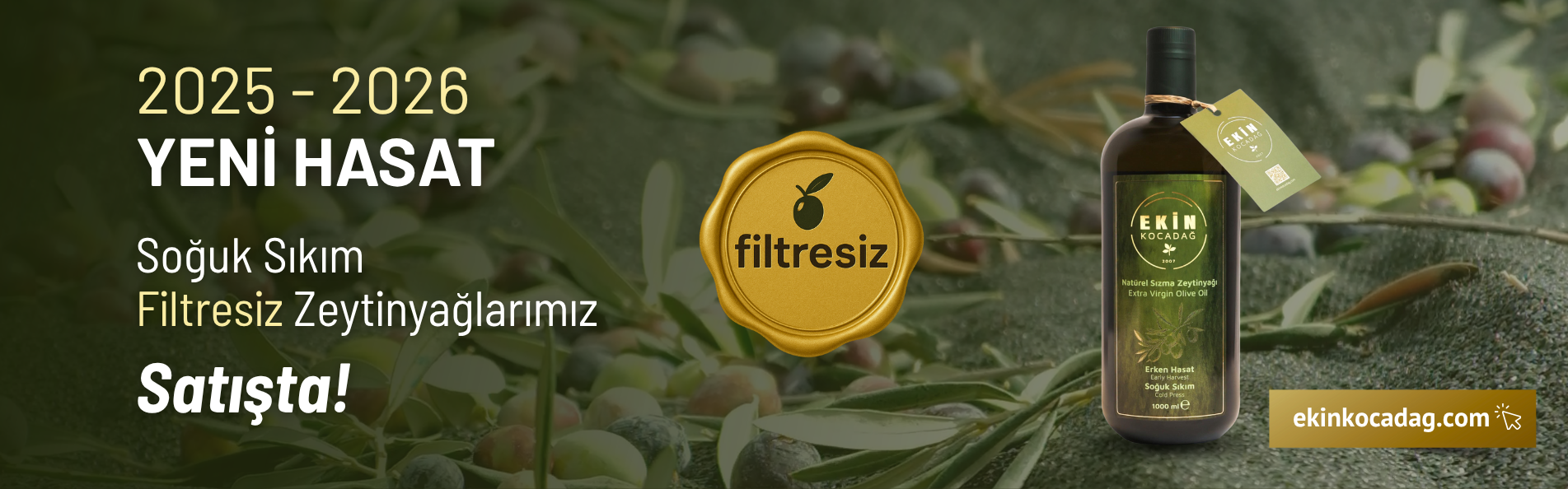 Ödüllü Zeytinyağlarımız