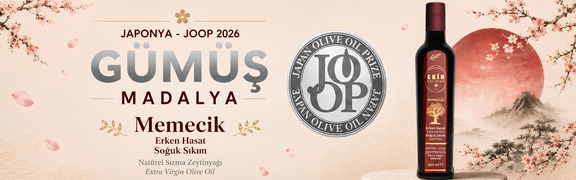 Ödüllü Zeytinyağlarımız