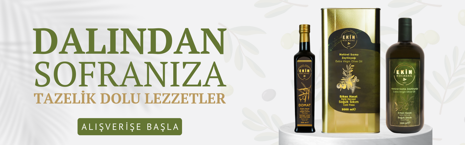 Ödüllü Zeytinyağlarımız