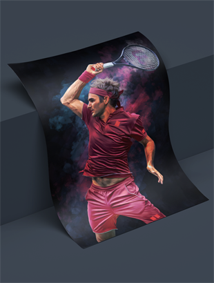 Federer  Poster