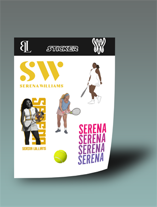 Serena Williams Stıcker
