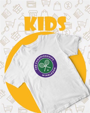 Wimbledon Tennis Çocuk T-shirt