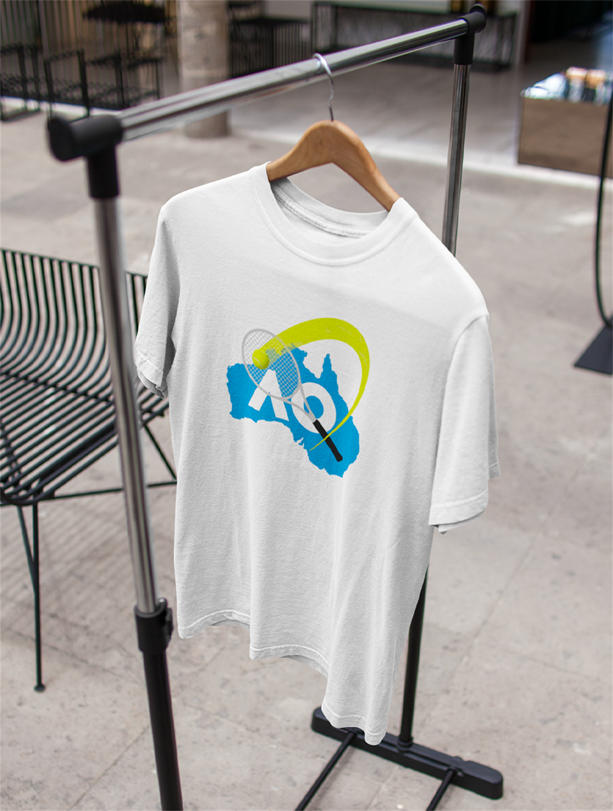 Australian Open Beyaz T-shirt