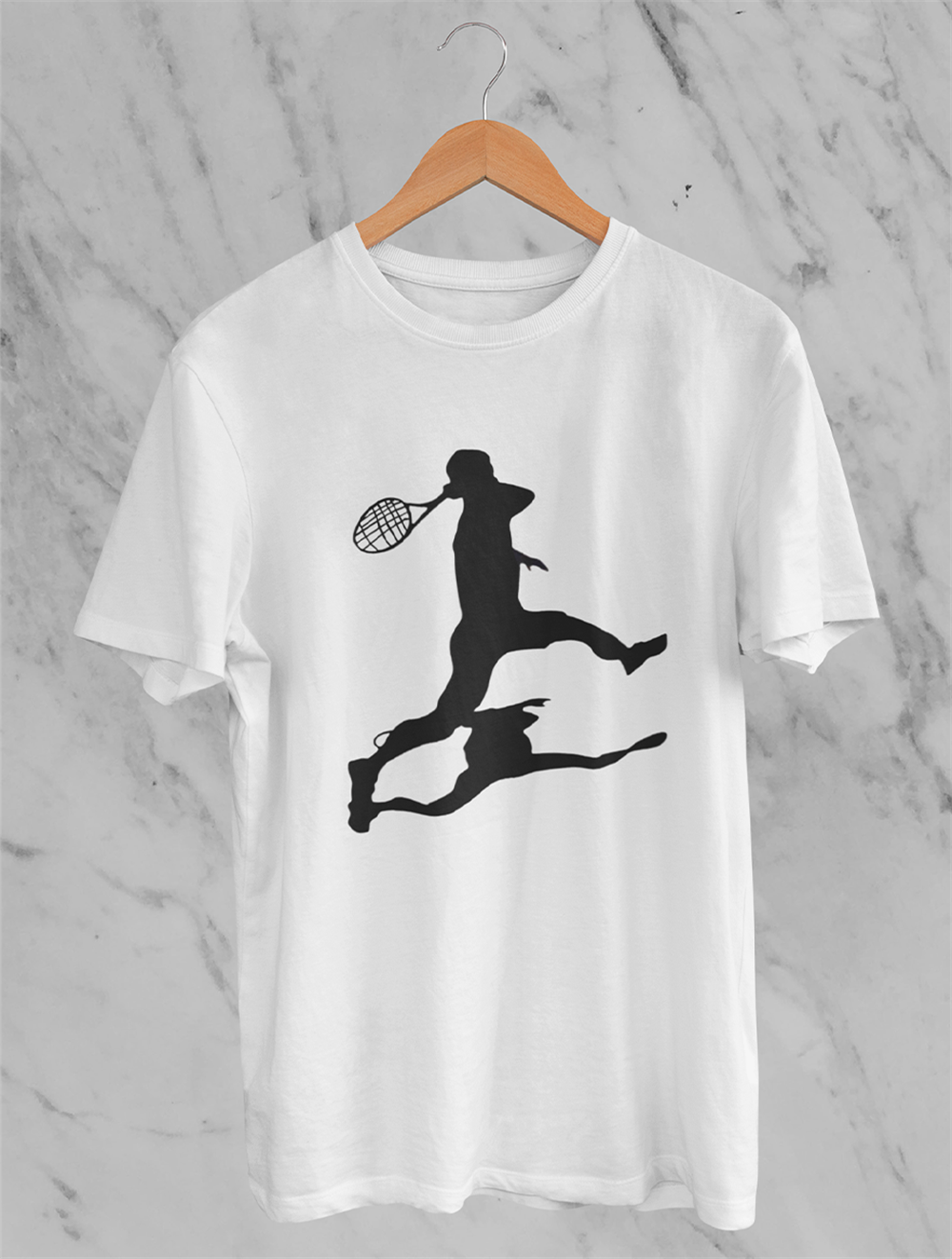 Djokovic Shadow Beyaz T-shirt