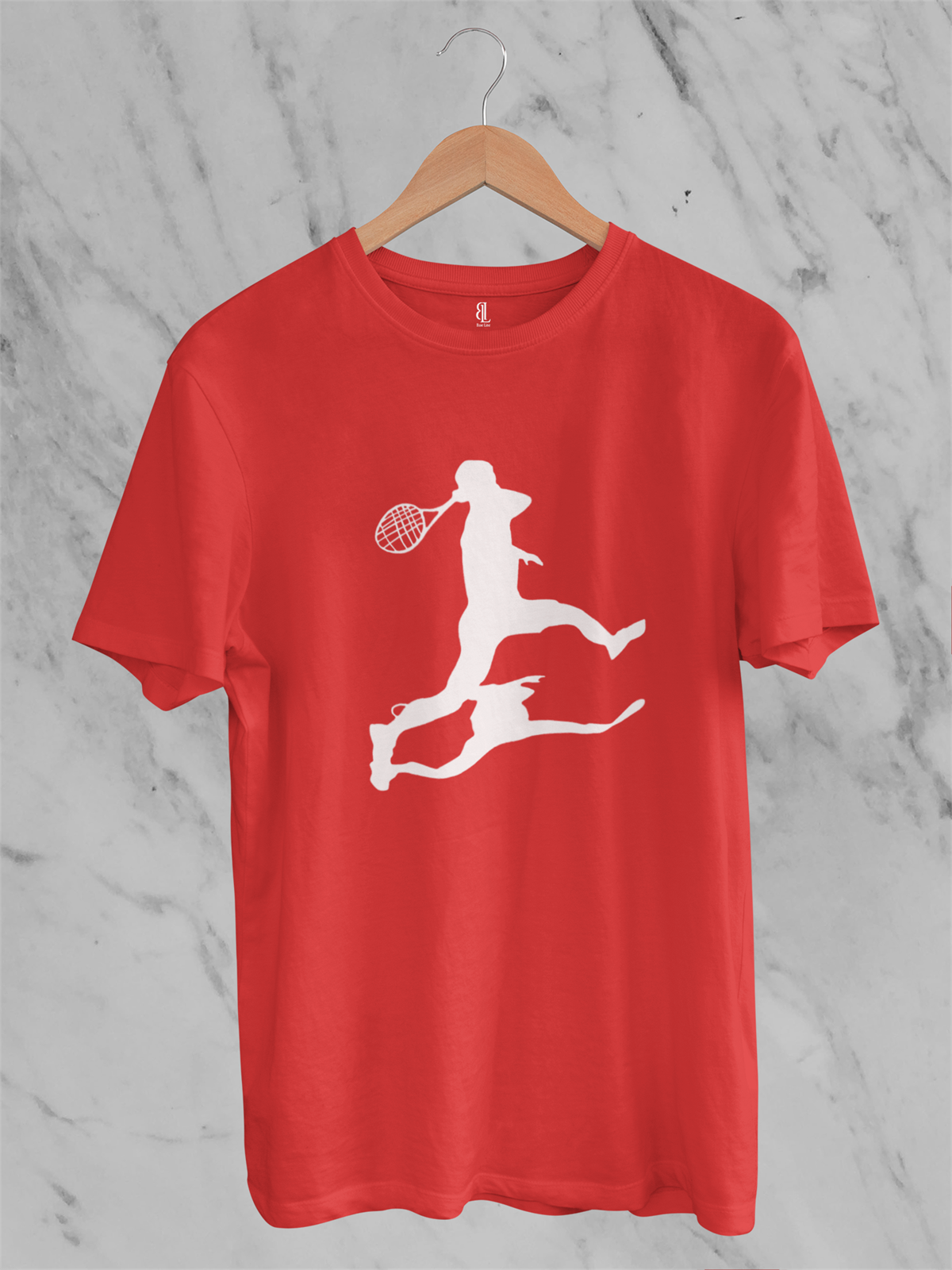 Djokovic Shadow Kırmızı T-shirt