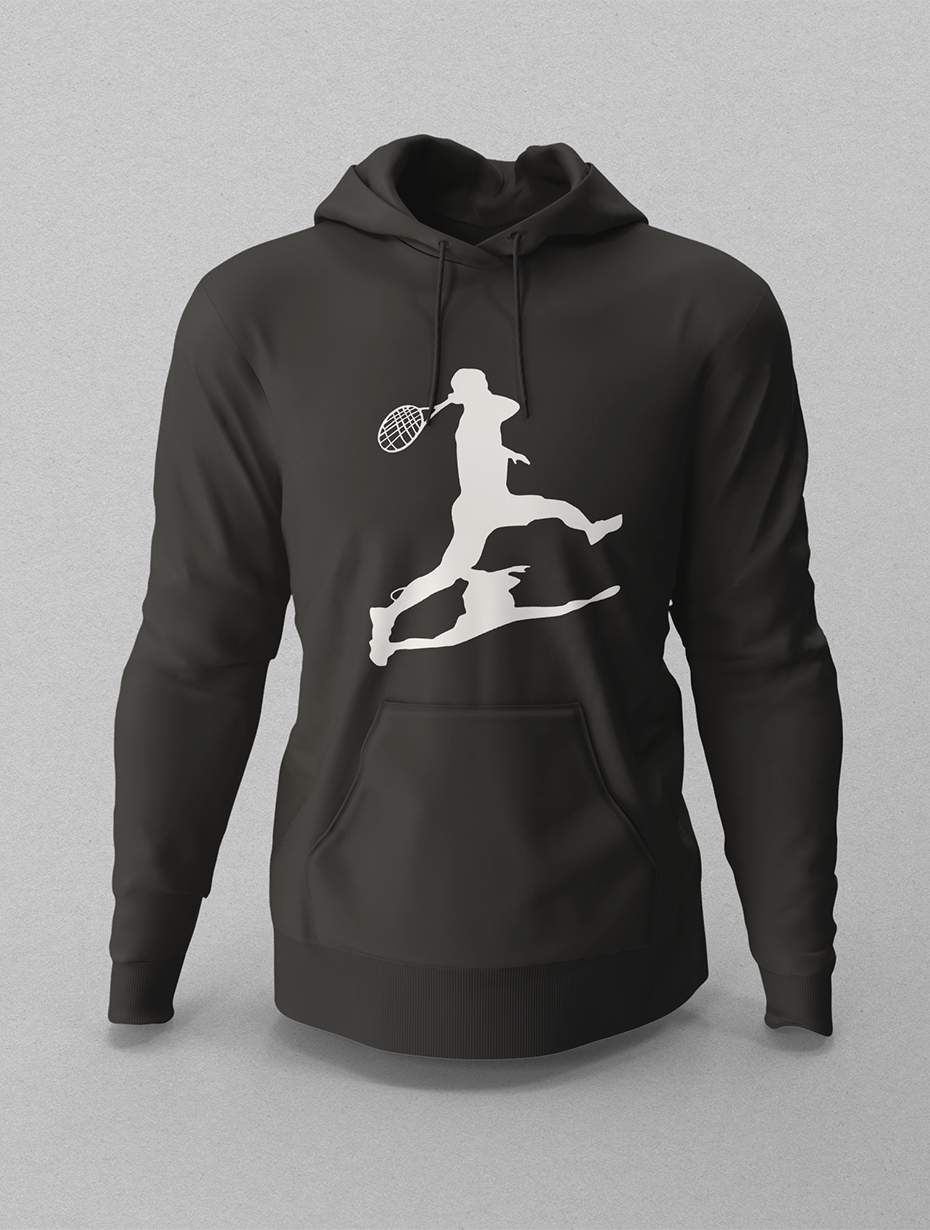 Djokovic Shadow  Siyah Hoodie