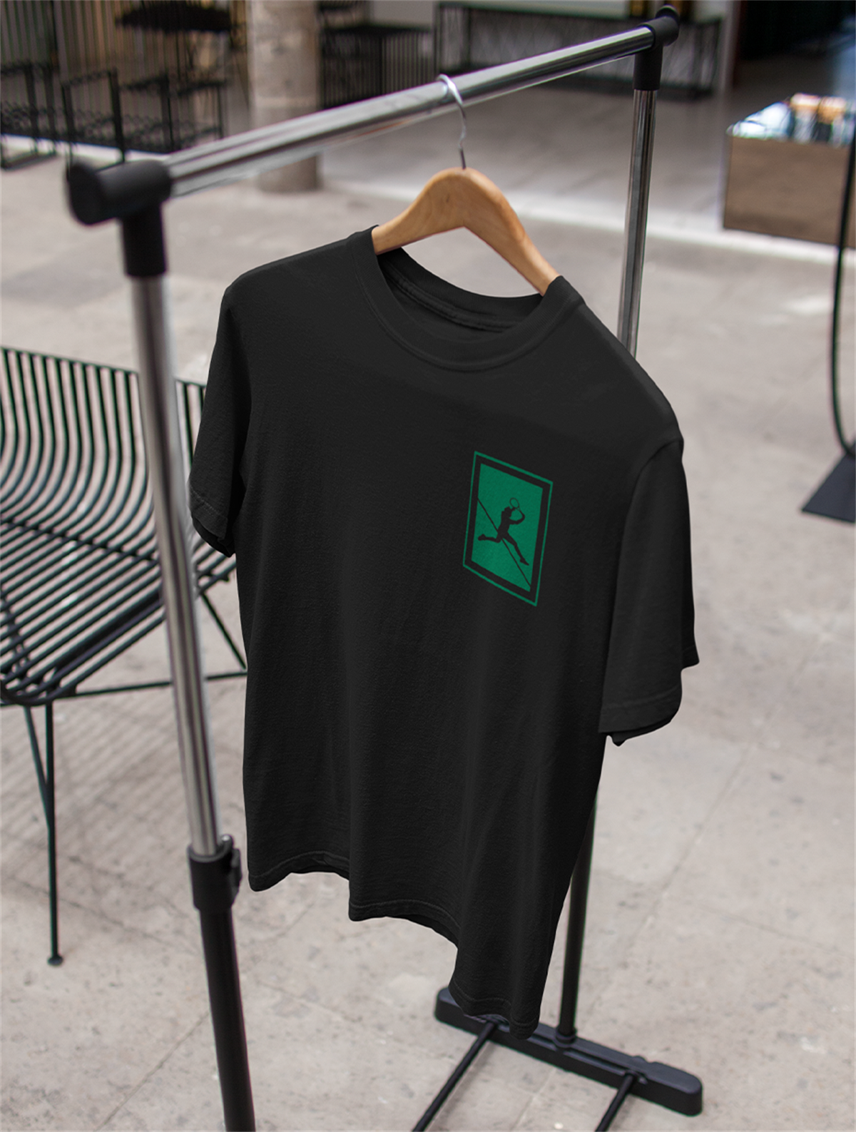 Federer Wimbledon SiyahT-shirt
