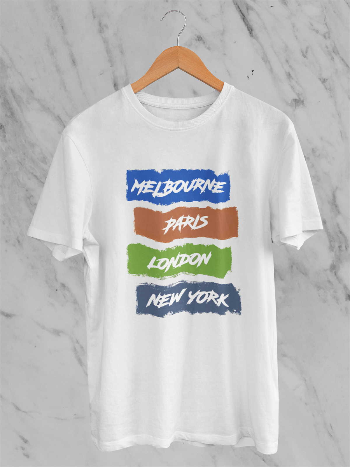 Four Grand slam Beyaz T-shirt