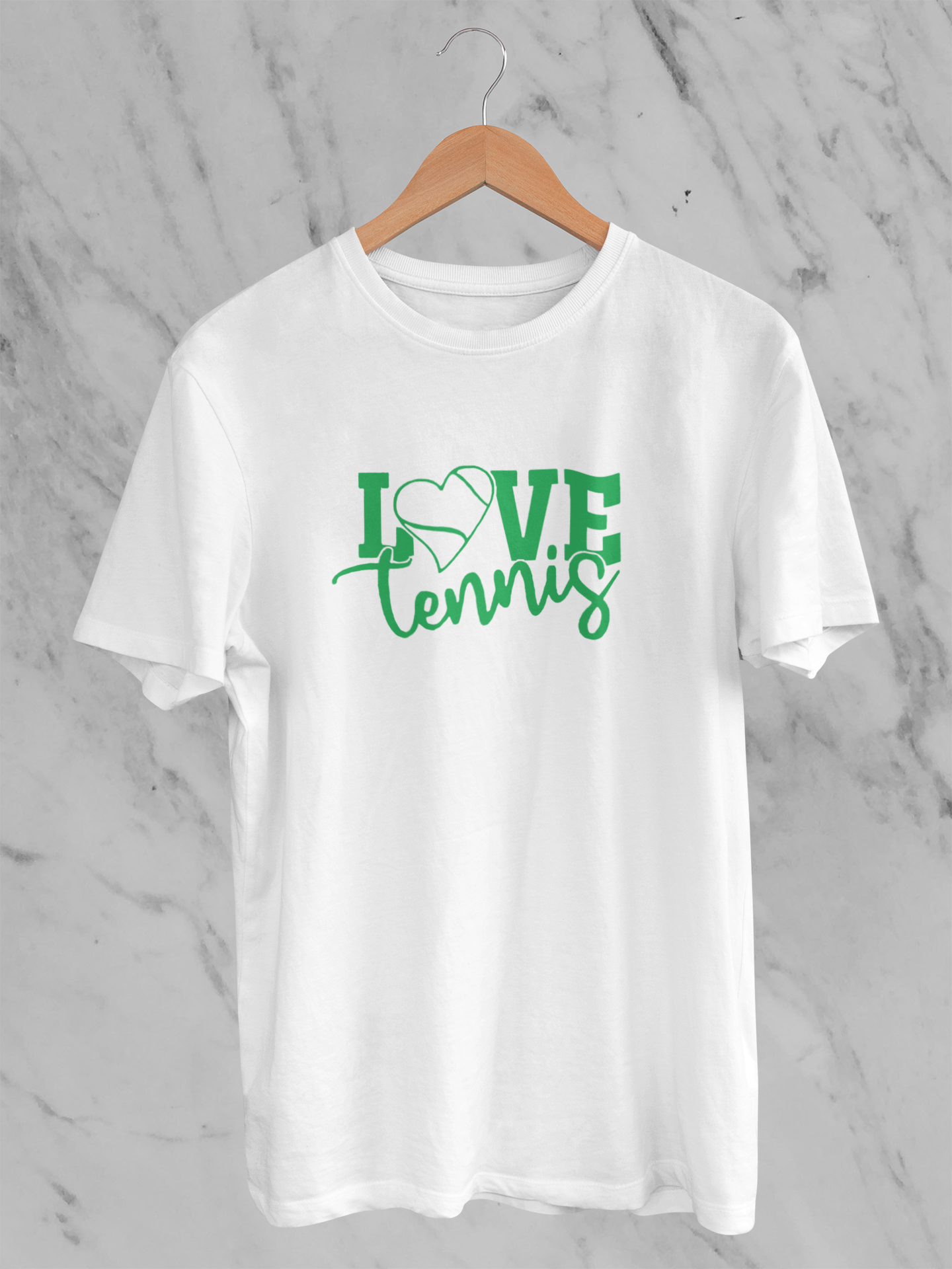 Love Teniis Beyaz T-shirt