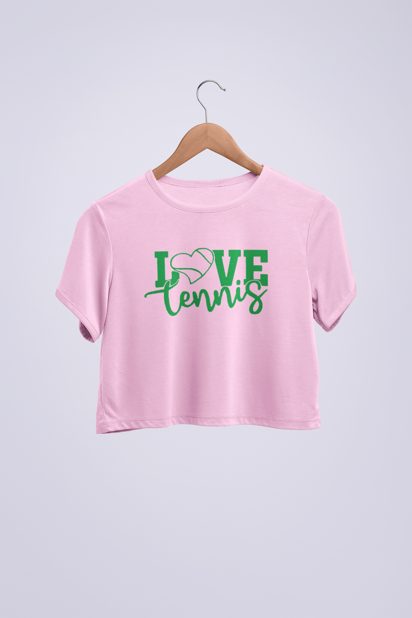 Love Tennis Crop T-SHİRT