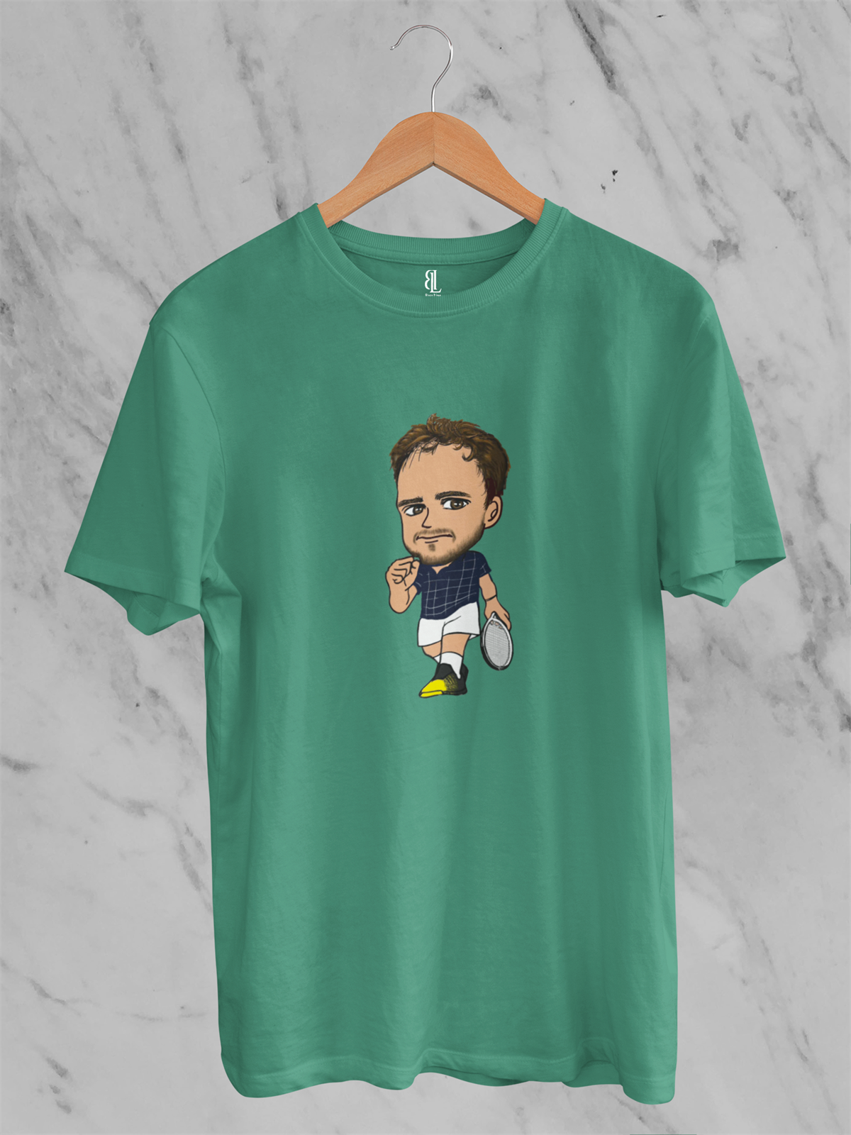 Medvedev Yeşil T-shirt