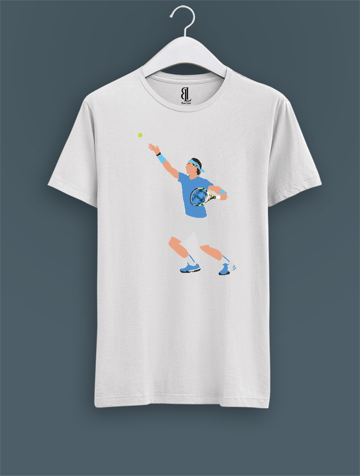Nadal Service Beyaz T-shirt