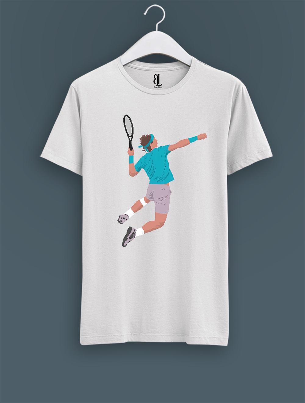Nadal Vole Beyaz T-shirt