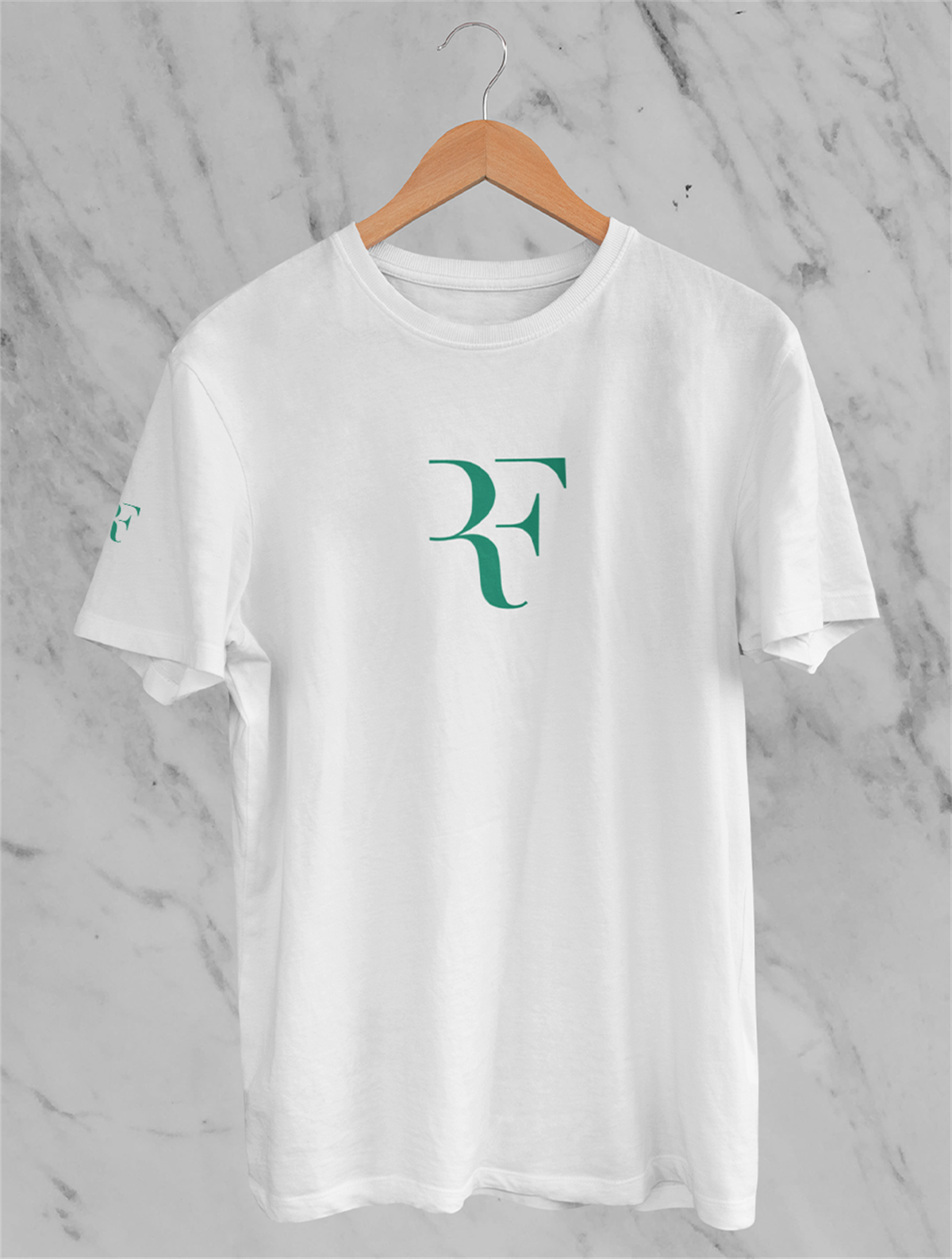 RF Yeşil Logo  Beyaz T-shirt