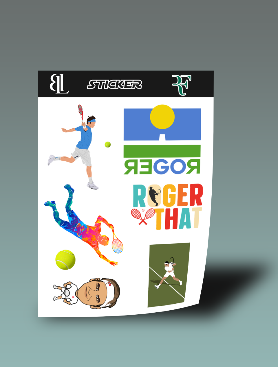 Roger Federer Stıcker