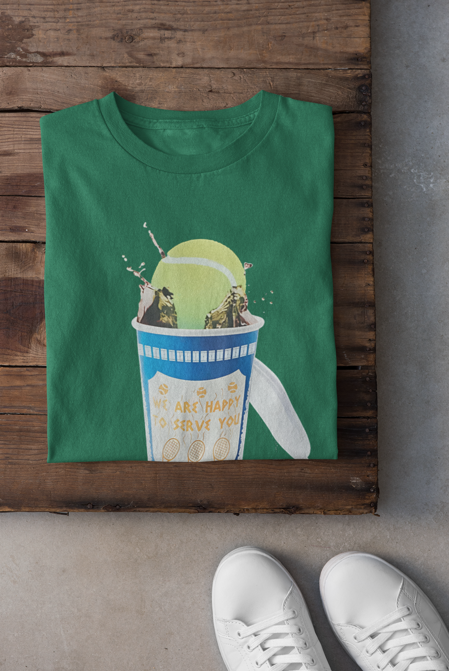Take Away Yeşil T-shirt
