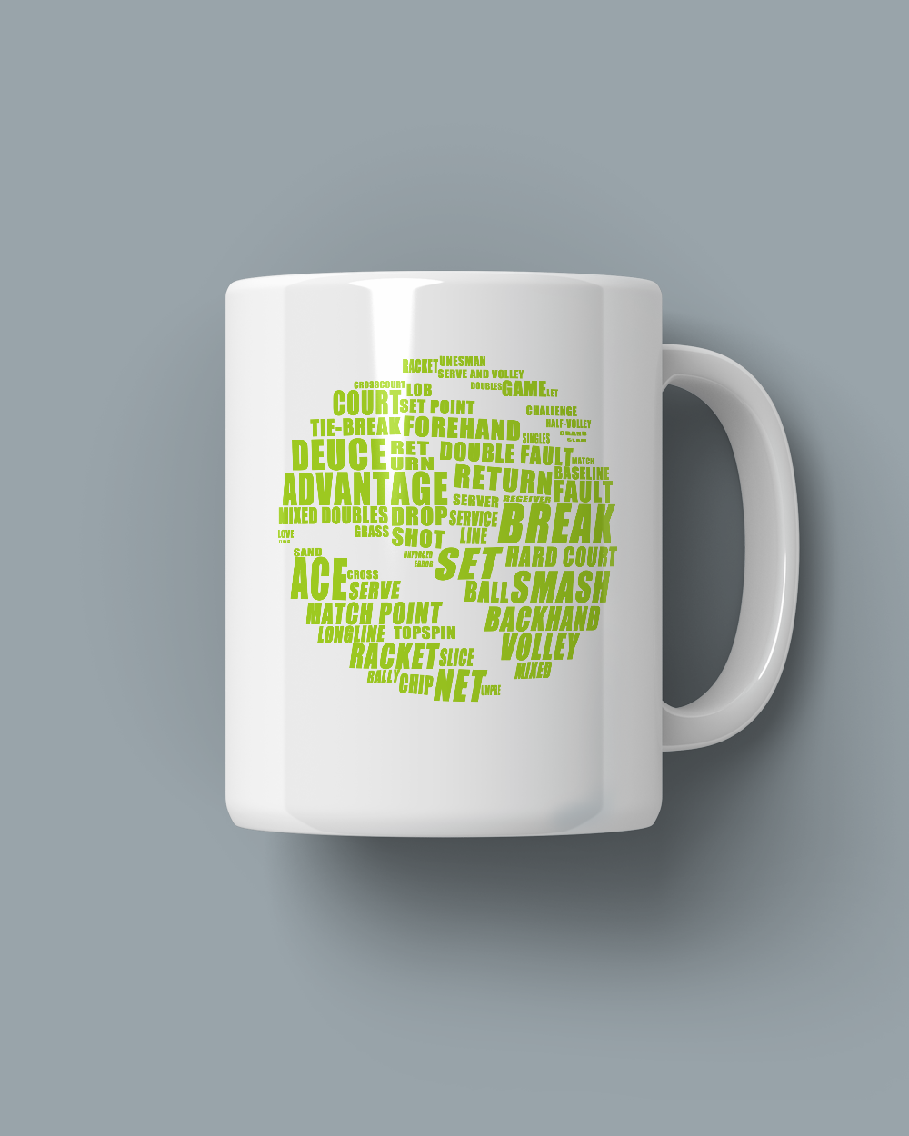 Tennis Ball  Kupa Bardak