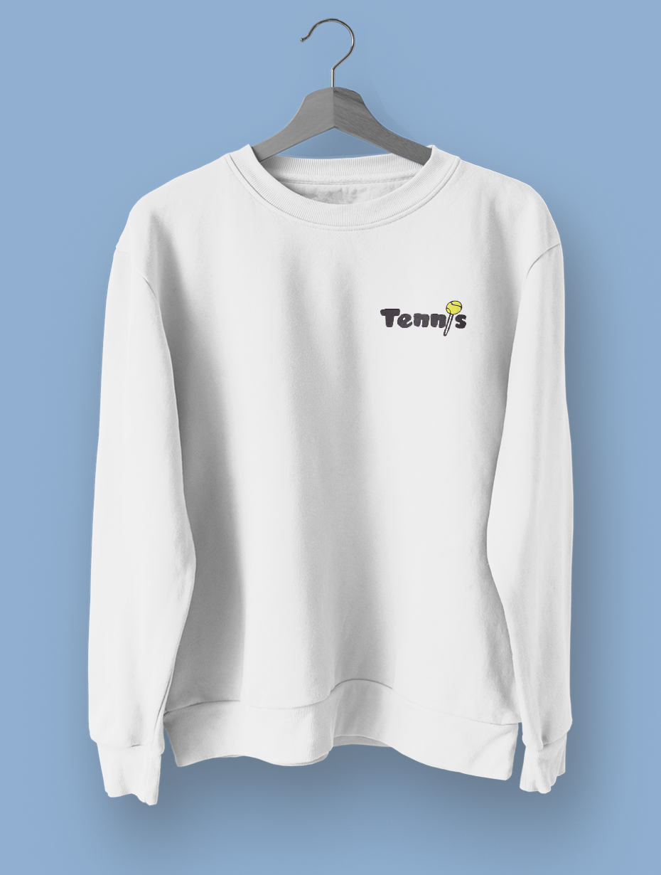 Tennis Candy Beyaz Sweatshirt