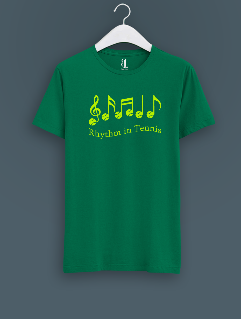 Tennis Rhythm Yeşil T-shirt