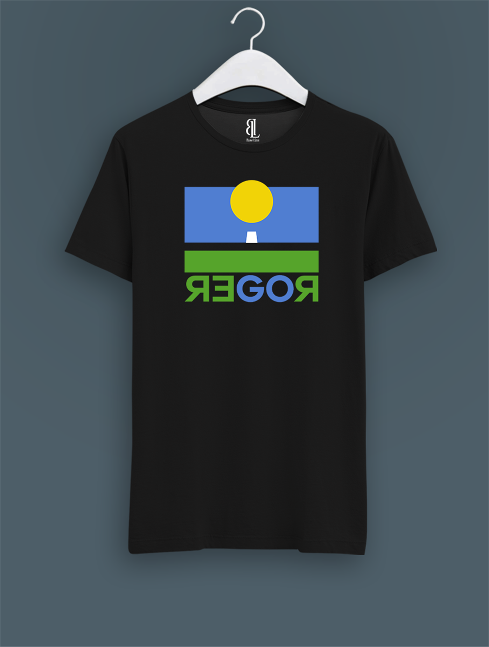 Roger Go Siyah T-shirt