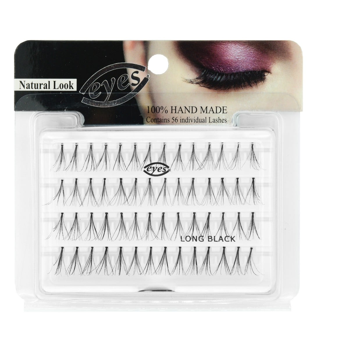 Eyes Tekli Kirpik 56'Lı (Long) Siyah
