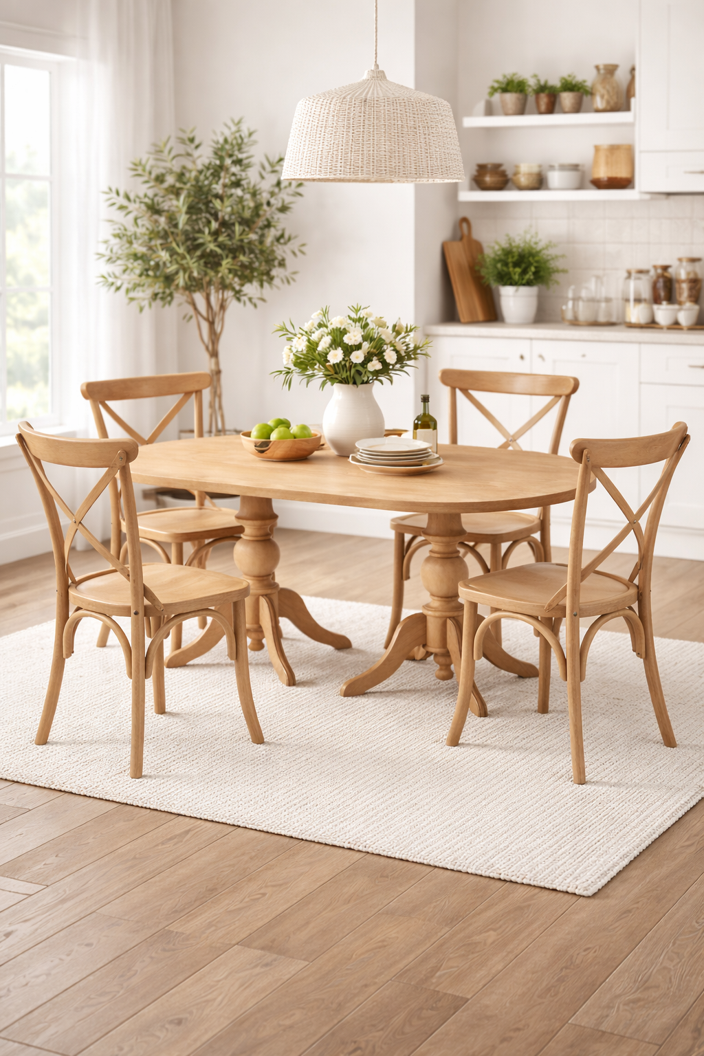 Mutfak masası takımı ve yemek masası takımı modern ahşap modeller