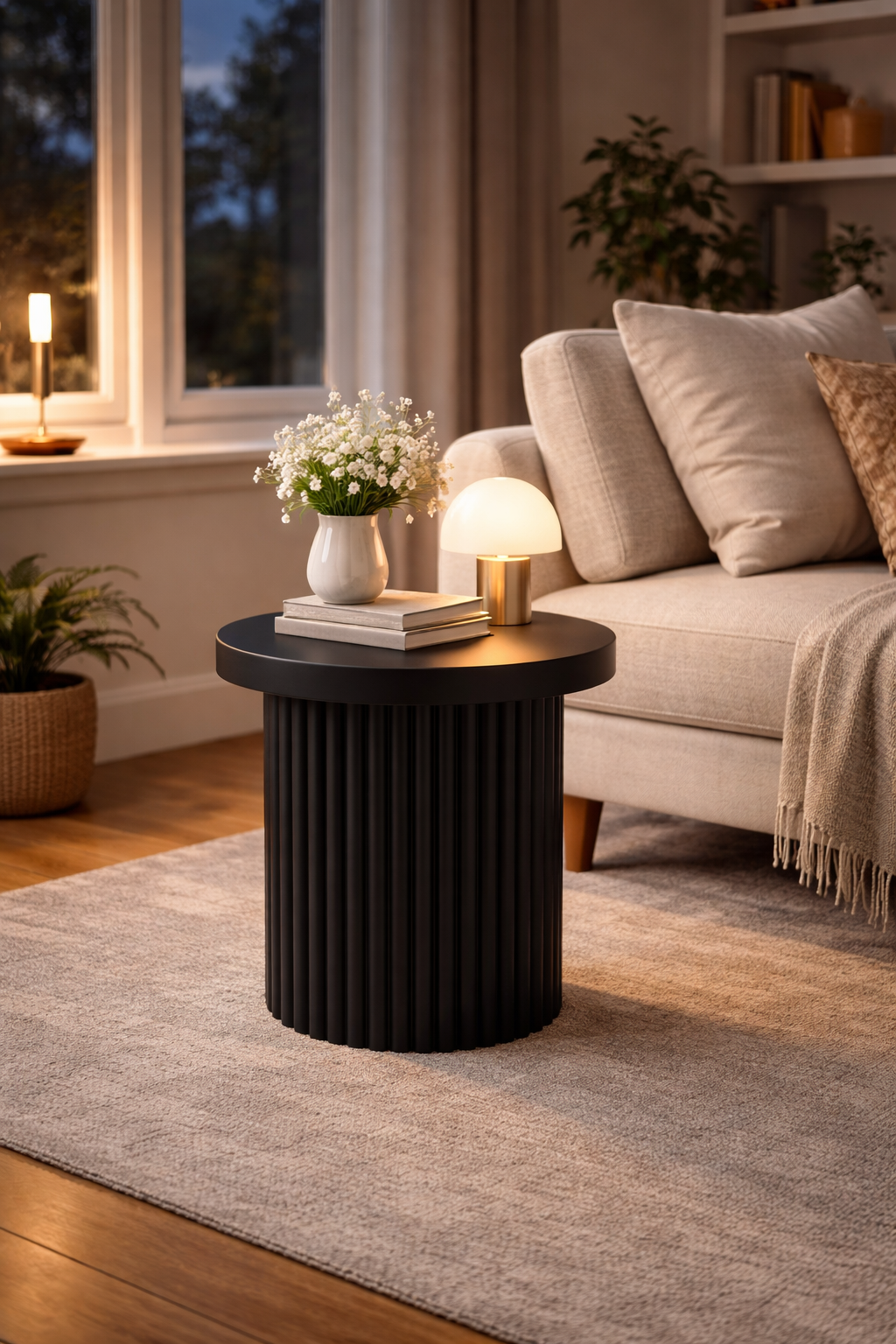 yan sehpa, yan sehpa modelleri, modern yan sehpa, dekoratif yan sehpa, yuvarlak yan sehpa, silindir yan sehpa, koltuk yanı sehpa