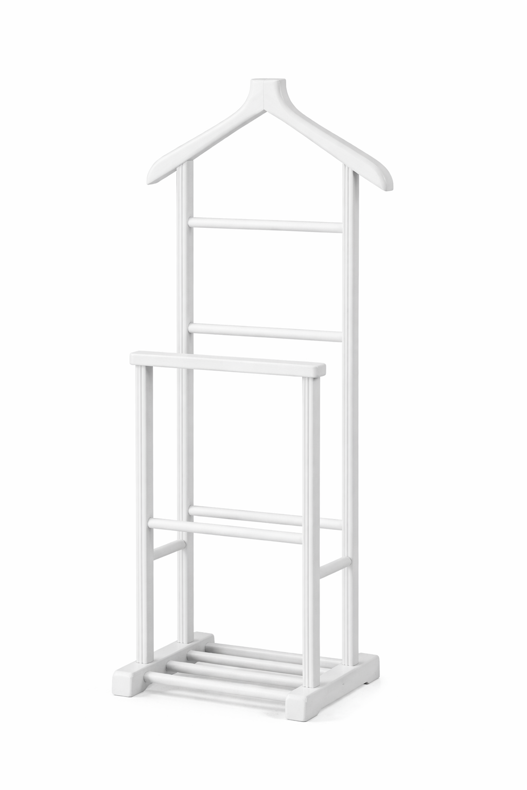 Çiftli Dilsiz Uşak | El Yapımı Masif Ahşap Askı 130 cm