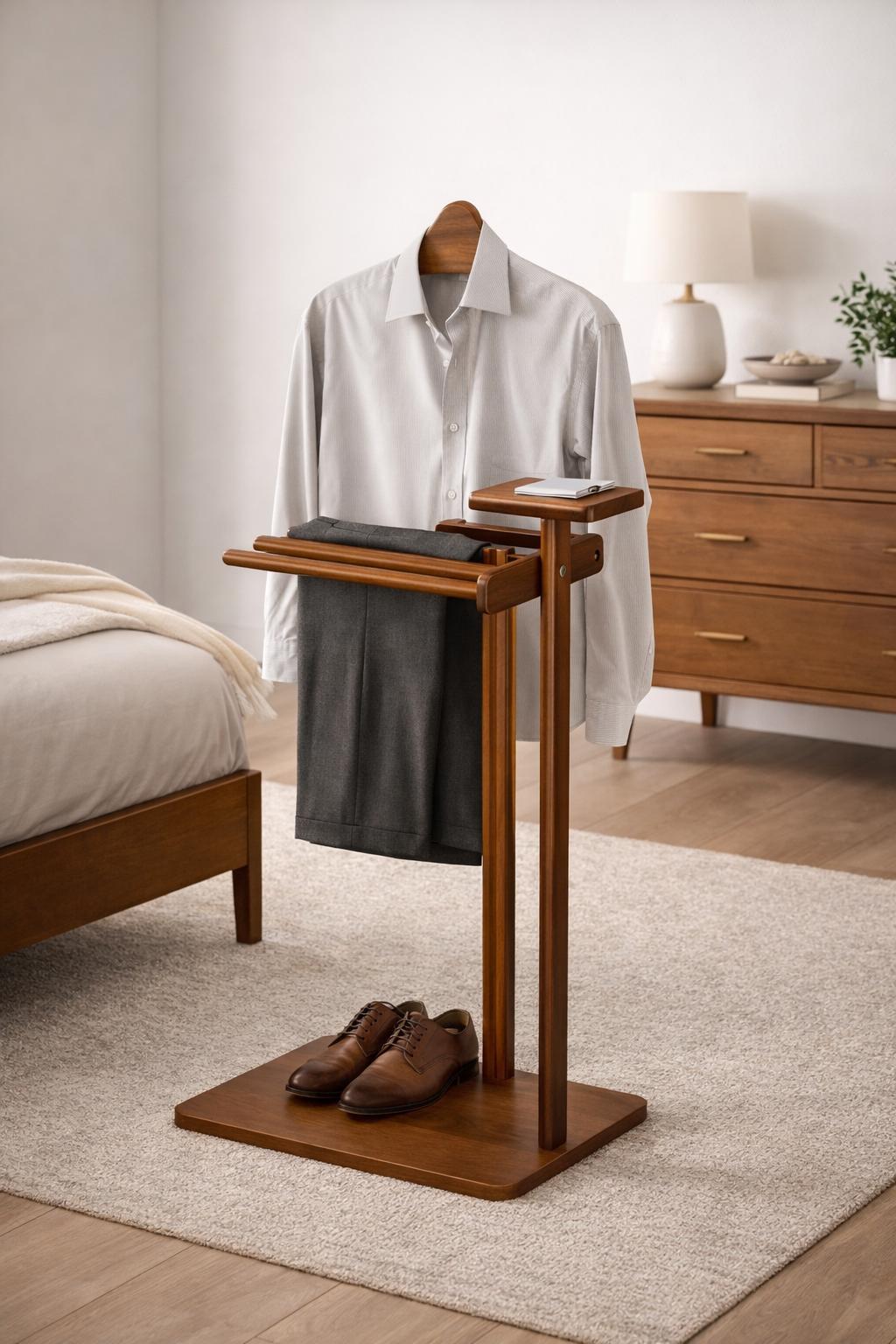 Demonte Dilsiz Uşak | El Yapımı Masif Ahşap Askı 116 cm  ⸻