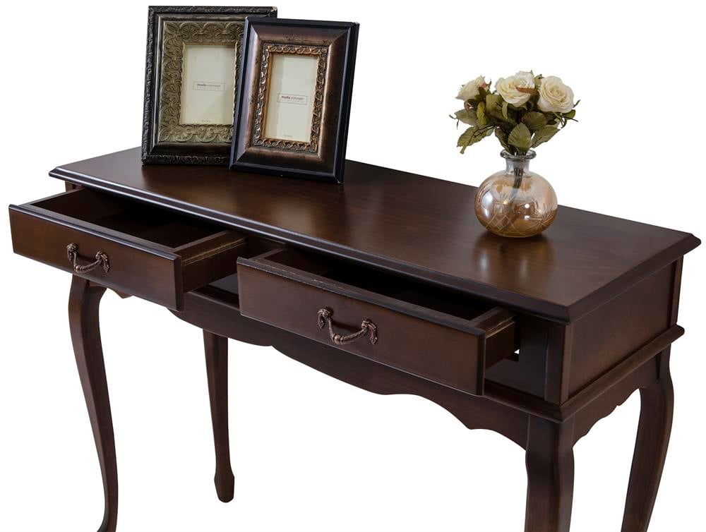 Magnit Doğal Ahşap Ceviz Renk Dresuar 100x38 Cm - Modern & Şık Tasarım