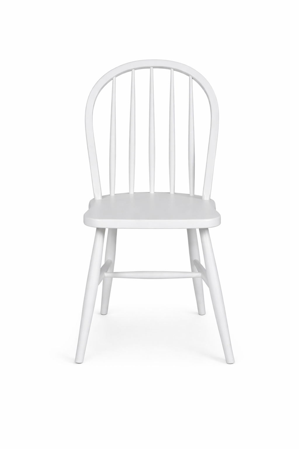 Miranda Doğal Ahşap Kayın Beyaz Renk Sandalye Detaylı İşçilik Modern Şık Tasarım