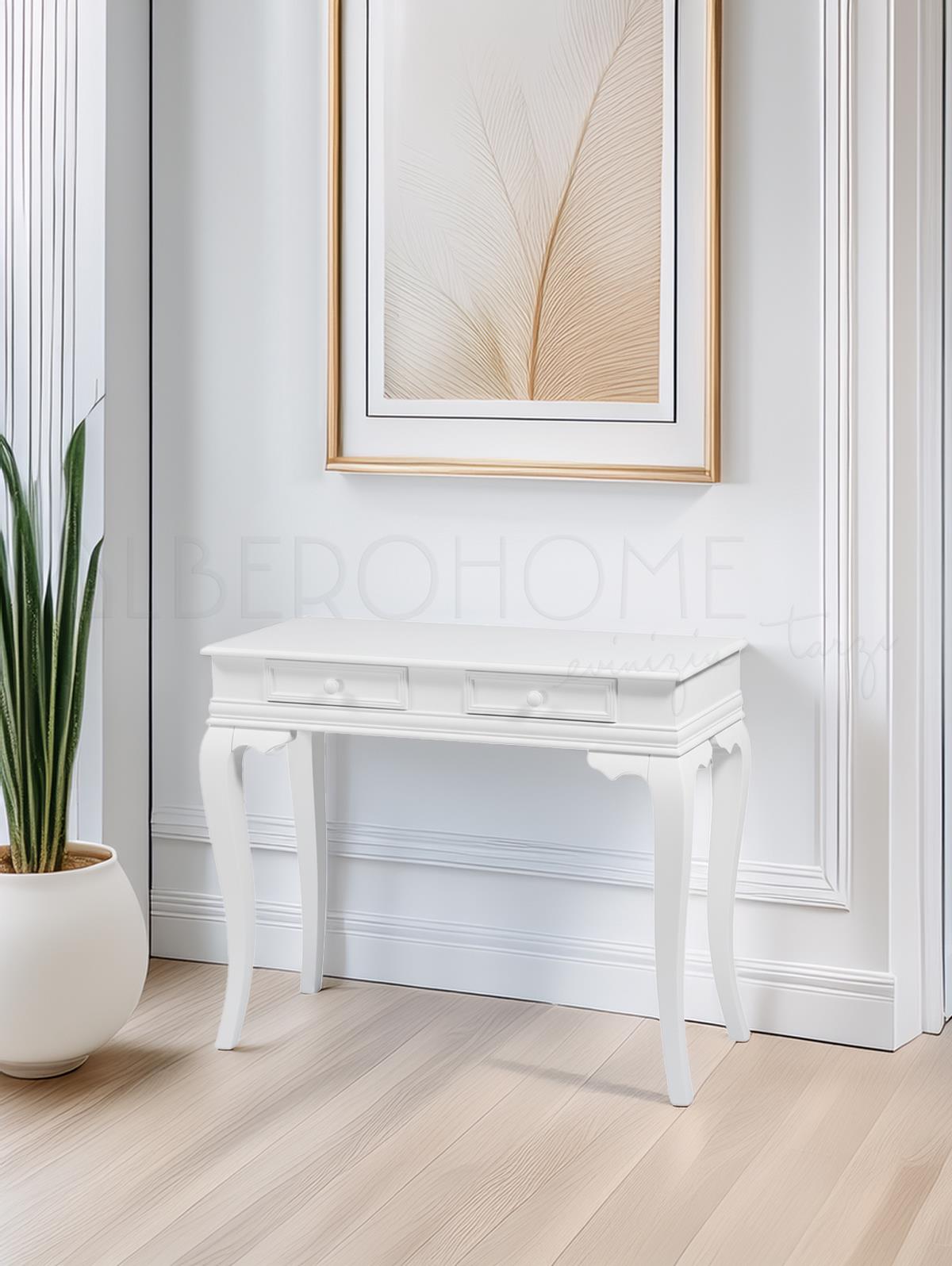 Vera Doğal Ahşap Dresuar 100 Cm – Rustik Country Tasarım