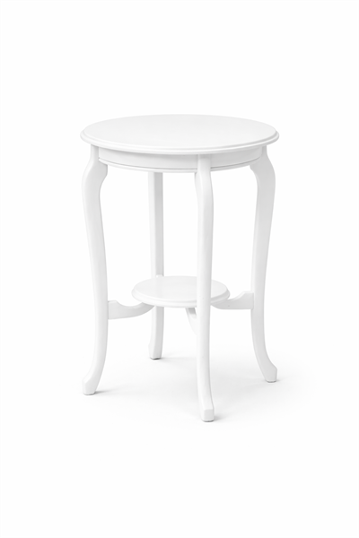 Ahşap Saksılık Standı – Yuvarlak  Dekoratif Saksı Sehpası – 71 cm