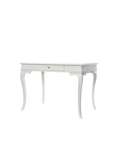 Avena Doğal Ahşap Beyaz Renk Çekmeceli Çalışma Masası 125x80 Cm - Modern & Şık Tasarım