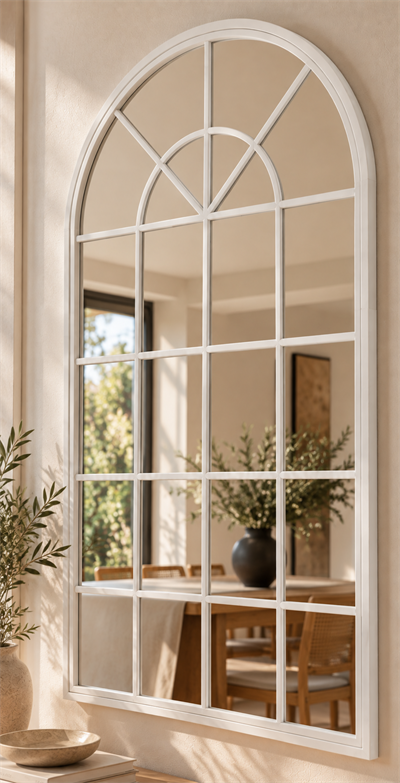Alberohome 180 cm Mozaik Dekoratif Duvar Aynası – 90x180 cm