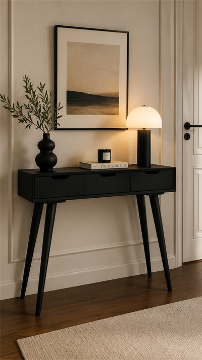 Alberohome 3 Çekmeceli Modern Dresuar – 120x42x84 cm