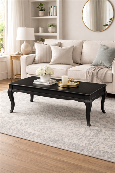 Alberohome Klasik Orta Sehpa 120x70 cm | Zarif ve Zamansız Tasarım