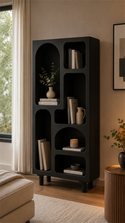 Alberohome Modern Kitaplık – Dekoratif ve Fonksiyonel Kitaplık