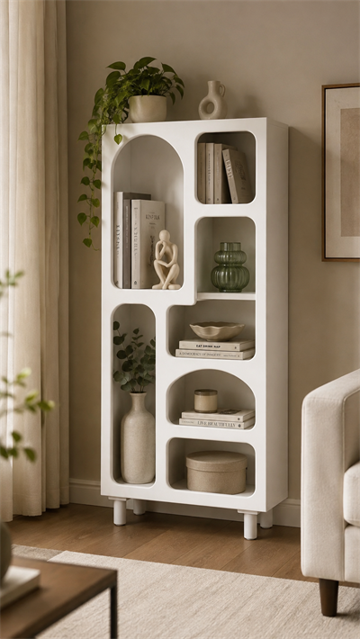 Alberohome Modern Kitaplık – Dekoratif ve Fonksiyonel Kitaplık