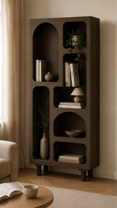 Alberohome Modern Kitaplık – Dekoratif ve Fonksiyonel Kitaplık