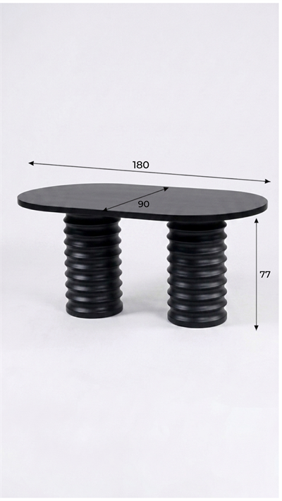 Alberohome Star Oval Yemek Masası