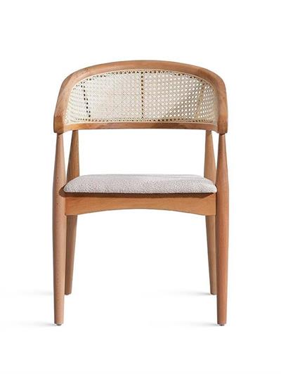 Venessa Ahşap Naturel Oval Masa Takımı 160x90 Cm - 6 Adet Doğal Hazerenlı Sandalye Rustik Şık Tasarım